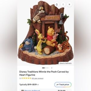 Disney Winnie the Pooh Figurine - Multicolor